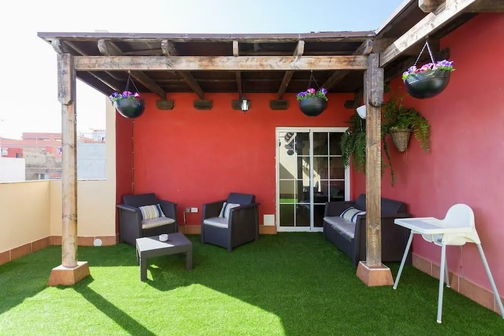 度假居 Villa Blanca Tenerife - Complete House - Terrace And Bbq, 5 Minutes From The Beach And Airport 圣伊西德罗